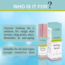 Load image into Gallery viewer, skin peeling serum, rejuvenates skin, acne serum, acne control cream,  remove scars, pits removal cream, serum for acne,  anti wrinkles, anti aging, fine lines control, skin, skincare, zenvista, organics products, skin lightening, pores tightening, clear blemishes, dark spots removal cream