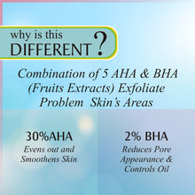 Load image into Gallery viewer, skin peeling serum, rejuvenates skin, acne serum, acne control cream,  remove scars, pits removal cream, serum for acne,  anti wrinkles, anti aging, fine lines control, skin, skincare, zenvista, organics products, skin lightening, pores tightening, clear blemishes, dark spots removal cream