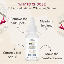 Load image into Gallery viewer, Intimate Whitening Serum, Brightening Serum For Underarms, Bikini Whitening Serum, Dark Patches, Black Spots, Dull Skin, Dead Skin, Whitening Serum For Intimate Area, Intimate Brightening Serum