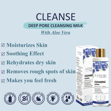 Load image into Gallery viewer, cleansing lotion , plant extract lotion , natural lotion , unclogs pore cream , pore removal lotion , hydration lotion , acne scars lotion , dirt removal lotion , skin care lotion , personal care lotion , cleansing lotion , dirt removal lotion , makeup lotion .