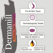 Load image into Gallery viewer, Best Anti Ageing Cream For Age Spots, Dark Spots, Acne, Wrinkles, Dark Circles, Glowing Skindermanill serum , spot serum , best spot removing serum .best scar removinmg serum inindia , scar removal serum , anti spot reduction serum , scar treatment , serum to treat scar , serum to treat spot & scars , anti scars serum