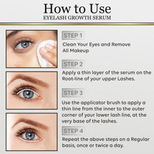 Load image into Gallery viewer, eyelashes growth serum , eyebrows growth serum , eyelashes promoter serum , eyebrows promoter serum , serum for eye brows , serum for eyelashes , beautiful eyelashes serum , eye brows serum