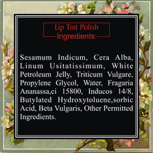 Load image into Gallery viewer, lip tint polish , lip polisher , premium lip polisher , lip care polisher , dark lip polisher , dark lip lightner , beetroot lip polisher , rose petals lip polisher , lip tint brightener , lip Lightner , luxuri , dark lip olisher , dark lip remover , pink lips , smoking lips lightner .