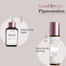 Load image into Gallery viewer, dermanill serum , dark spot removal serum , dark spot corrector , scar removal cream for old scar , scar removal serum, face hole remover , daag dhabbe hatane wali cream, anti marks cream for dark spots, acne spot gelbest acne scar removal cream by dermatologists, pimple cream for teenagers