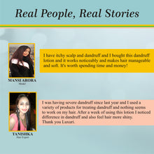 Load image into Gallery viewer, dandruff lotion, hair fall, hair care, dandruff hair lotion, prevent dandruff, flaky scalp, boost hair growth, hair fall repair shampoo, dandruff shampoo, hair oil for dandruff, healthy hair care, organic hair care products, zenvista, organic skincare, hair growth, vitamin c,