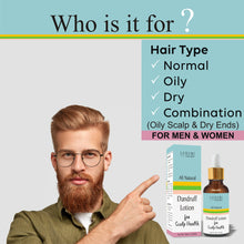 Load image into Gallery viewer, dandruff lotion, hair fall, hair care, dandruff hair lotion, prevent dandruff, flaky scalp, boost hair growth, hair fall repair shampoo, dandruff shampoo, hair oil for dandruff, healthy hair care, organic hair care products, zenvista, organic skincare, hair growth, vitamin c,