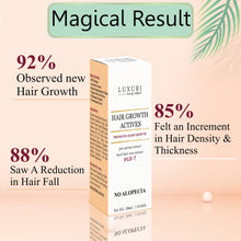 Load image into Gallery viewer,  organic skincare, skin, luxuri, hair growth, hair care, hair serum, boost hair growth, hair fall, hair, anti hair fall serum, regrowth serum, shampoo for alopecia, repair damage hair, long hair care