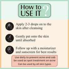 Load image into Gallery viewer, pits & scar gel, skin peeling serum, rejuvenates skin, acne serum, acne control cream,  remove scars, pits removal cream, serum for acne,  anti wrinkles, anti aging, fine lines control, skin, skincare, zenvista, organics products, skin lightening, pores tightening, clear blemishes, dark spots removal cream