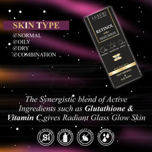 Load image into Gallery viewer, luxuri skin science retinol serum retinol night serum retinol night cream retinol serum for neck retinol cream rertinol serum for anti-aging retinol serum anti-ageing retinol serum anti-ag (4)