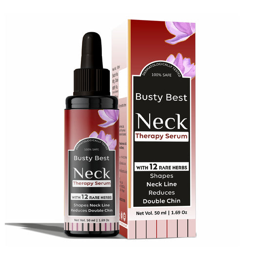 Busty Best - Neck Therapy Serum | 50ml - Shape Neck Line and Reduce Double Chin