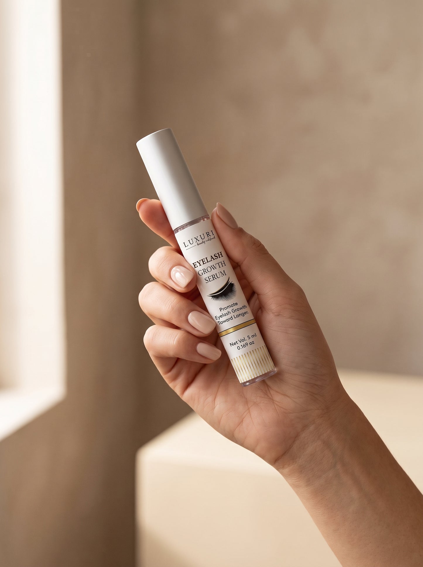 Eyelash Growth Serum with Castor Oil & Vitamin E