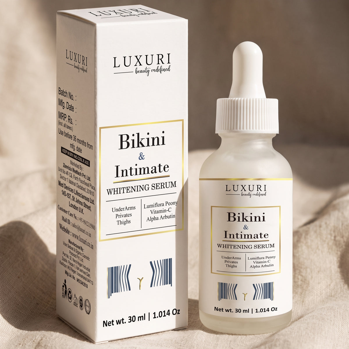 Intimate Whitening & Brightening Serum - 30ml