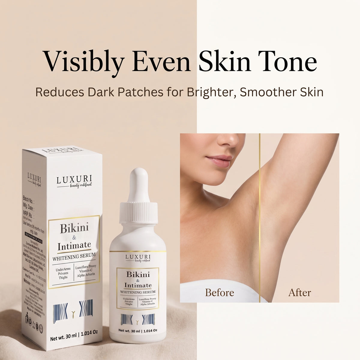 Intimate Whitening & Brightening Serum - 30ml