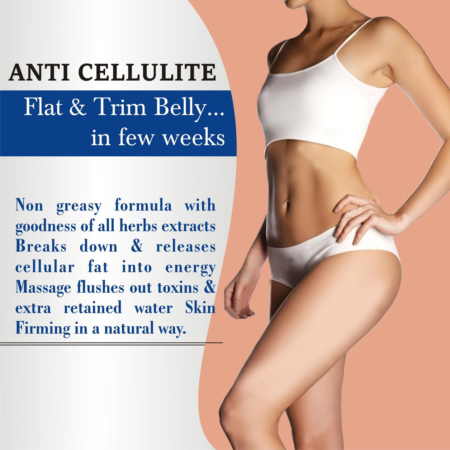 Best Slimming Oil For Flat & Trim Belly, Skin Firming, Body Shaping Natural way, Cellulite Oil For Weight loss, Bio Oil For Slimming, Body Firming, Body Toning Oil