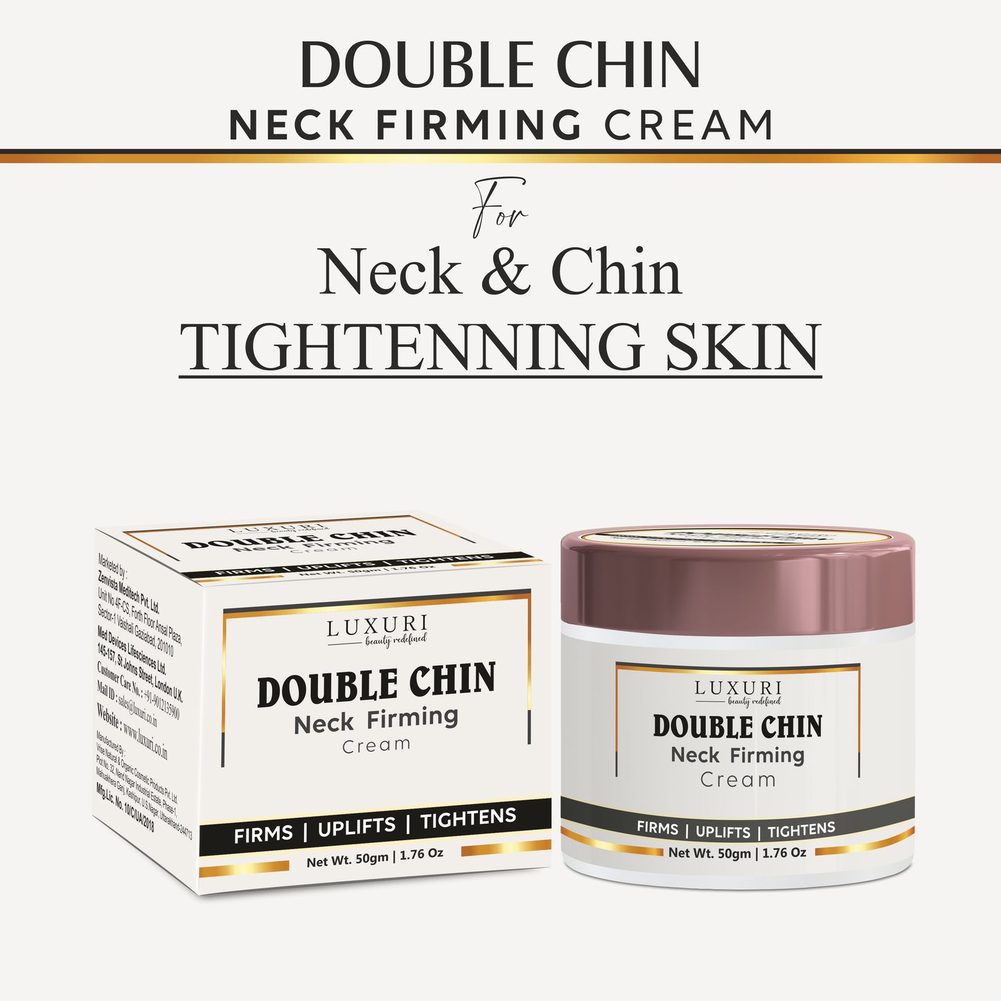 neck double chin firming serum, chin tightening serum, jaw line firming, anti wrinkles, anti aging, fine lines control, skin, skincare, zenvista, organics products, skin lightening, pores tightening, clear blemishes