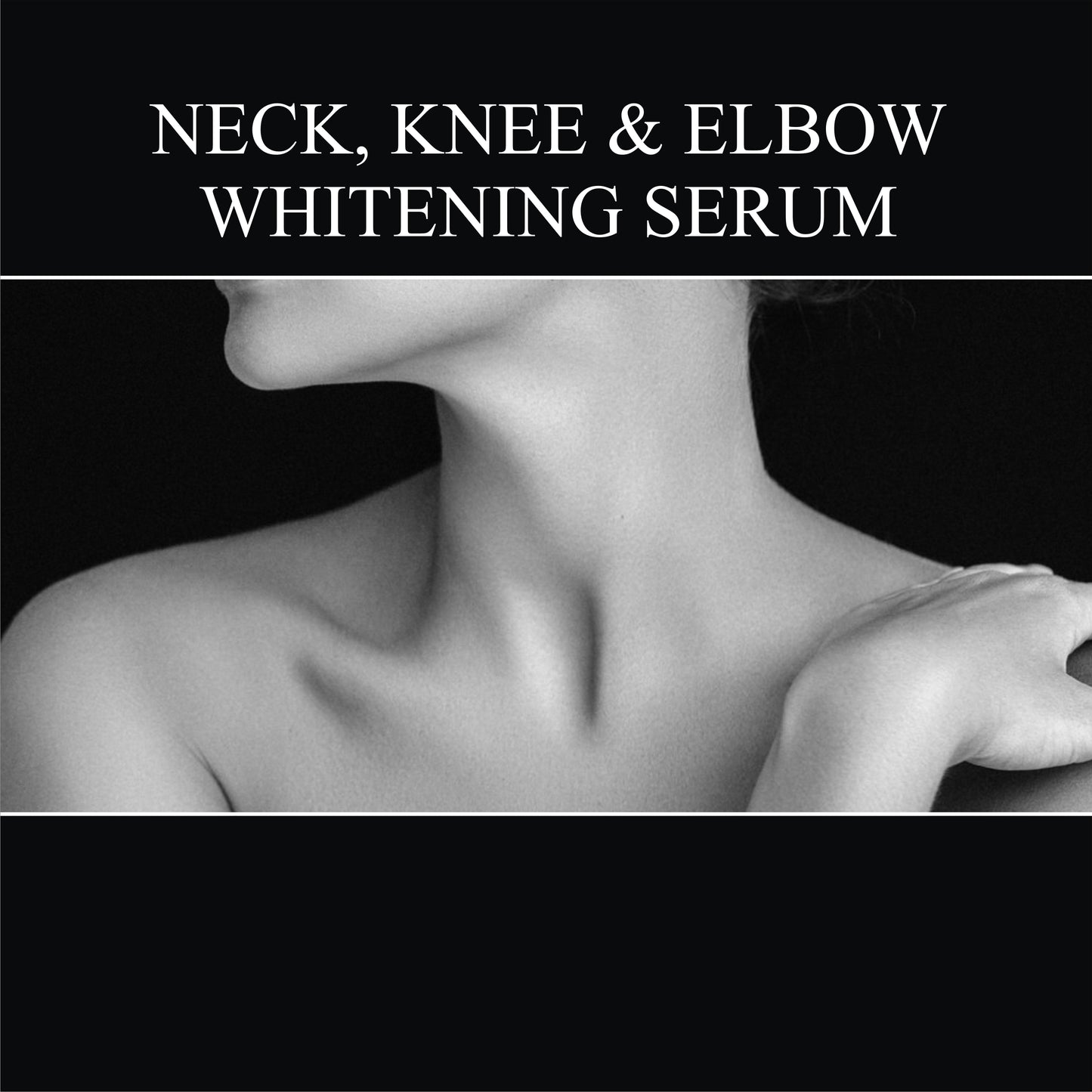 luxuri skin science Neck knee elbow whitening serum and cream for all neck knee elbow whitening and lightening serum and cream skin blemish remover skin firming serum knee whitening cream