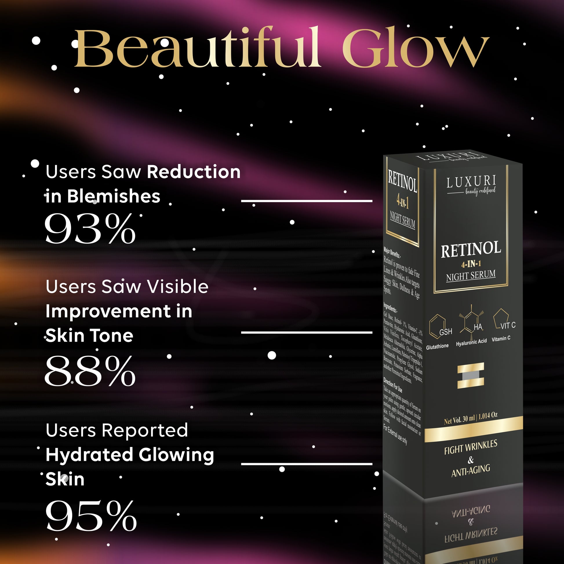 retinol and glutathione together Glutatione Serum Retinol Cream Use Together main image 0