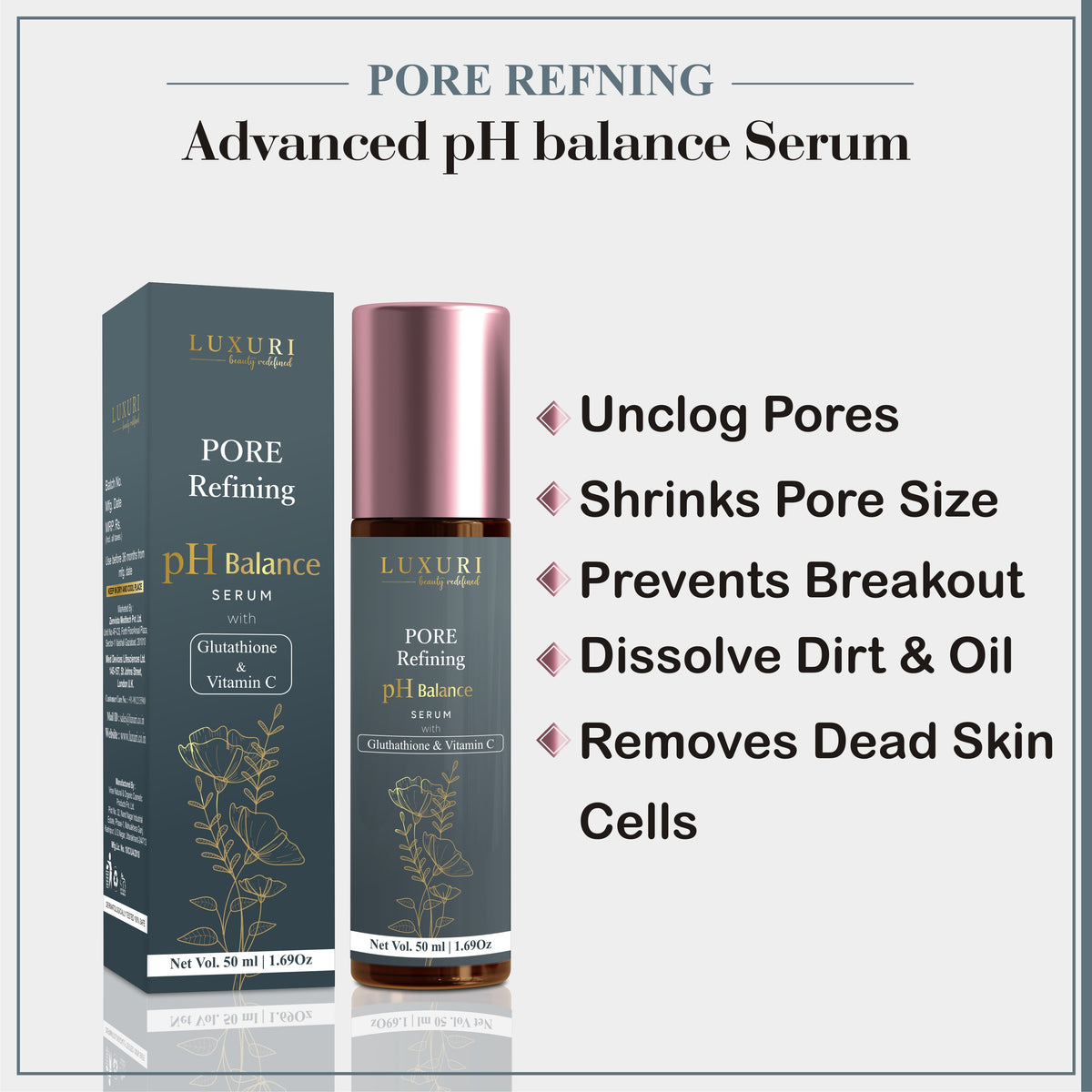 Pore Redefining Serum ; pH Balancer